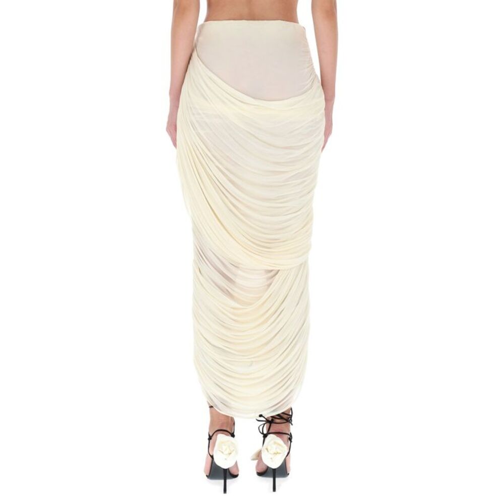 Magda Butrym Women Draped Midi Skirt - Picture 4 of 4